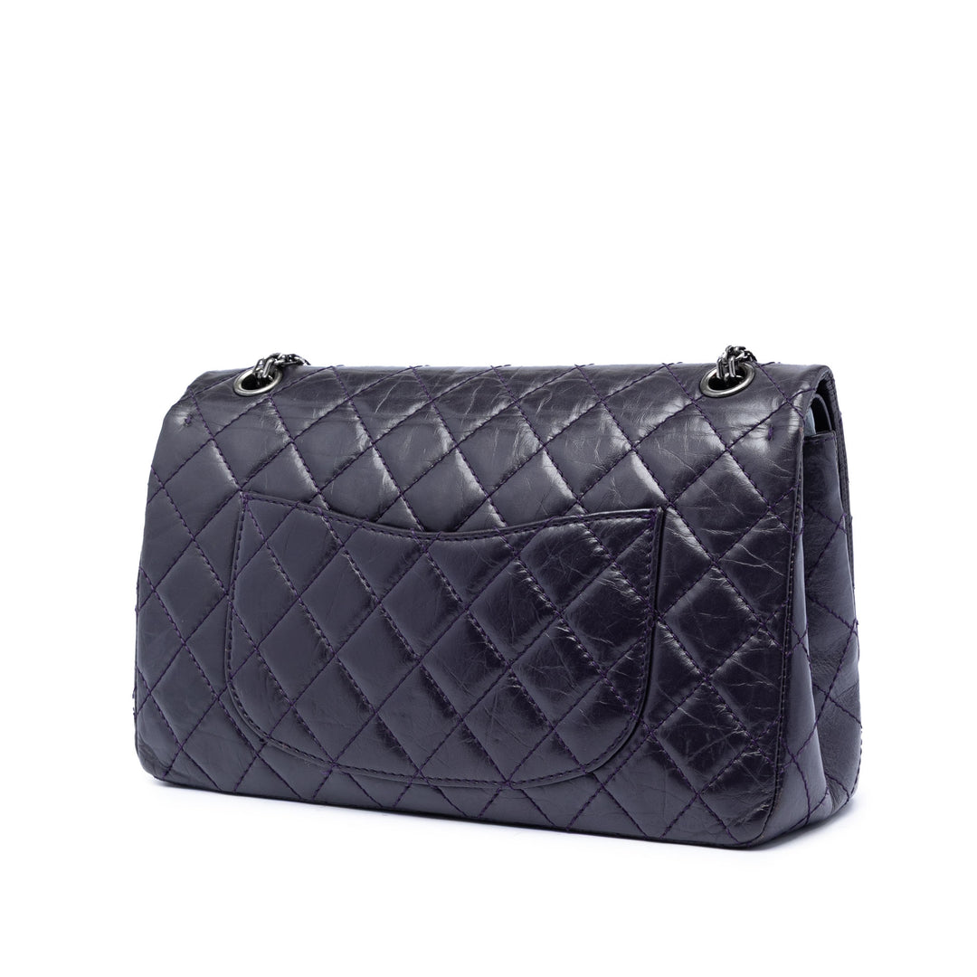 Chanel Matelassé vieilli Cuir de veau Reissue 2.55 Double rabat 226