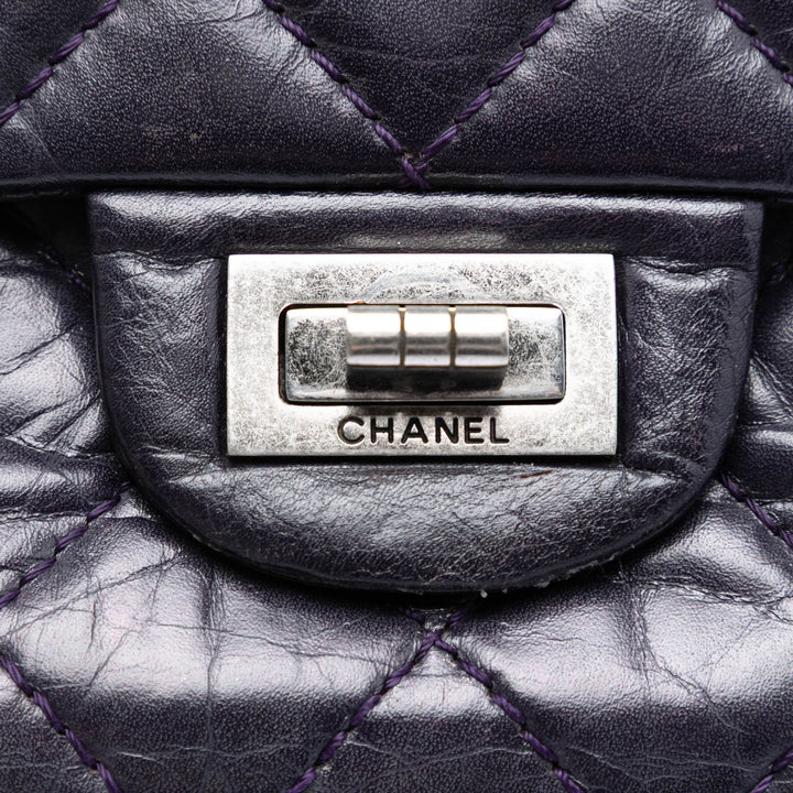 Chanel Matelassé vieilli Cuir de veau Reissue 2.55 Double rabat 226