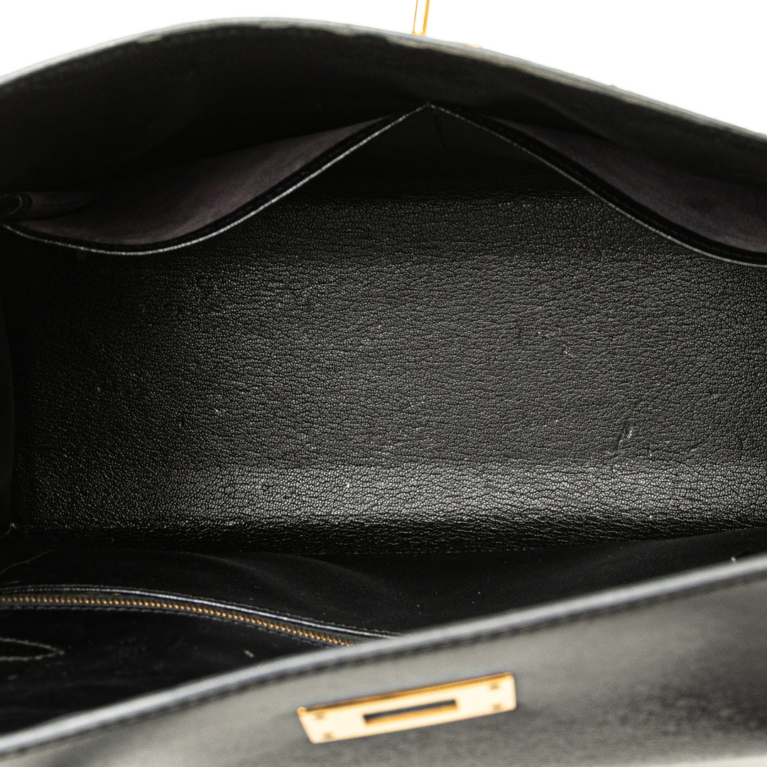 Box Calf Kelly Sellier 32 Black - Gaby Paris