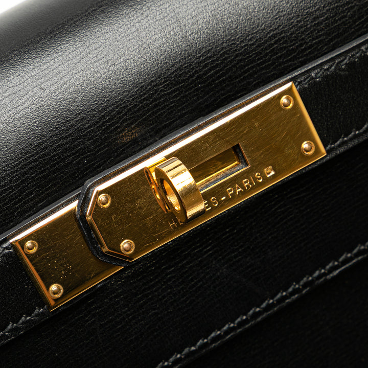 Box Calf Kelly Sellier 32 Black - Gaby Paris