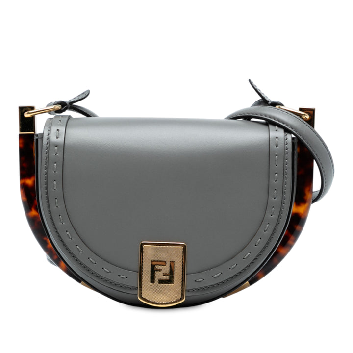 Fendi Cuir Moonlight Sac porté croisé