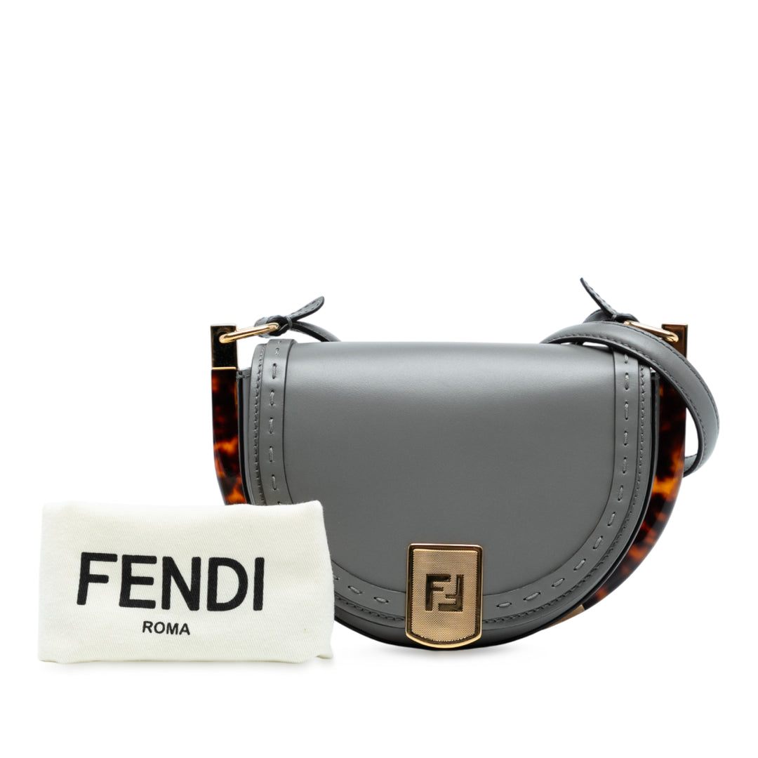 Fendi Cuir Moonlight Sac porté croisé