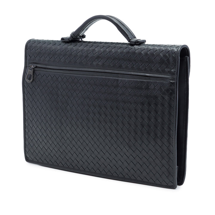 Bottega Veneta Intrecciato Business Sac Cuir nappa