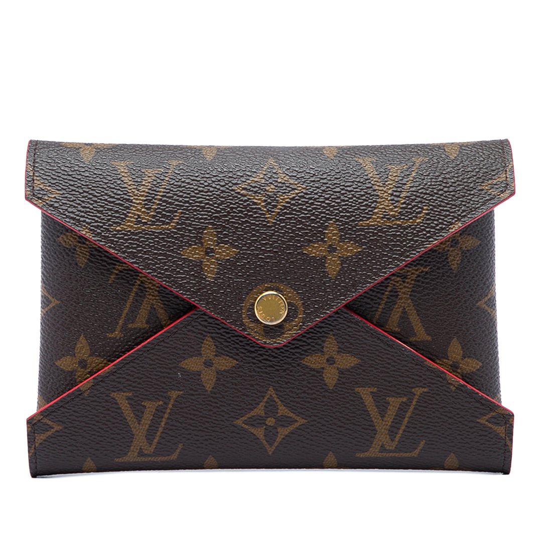 Pochette Kirigami MM Monogram Marron