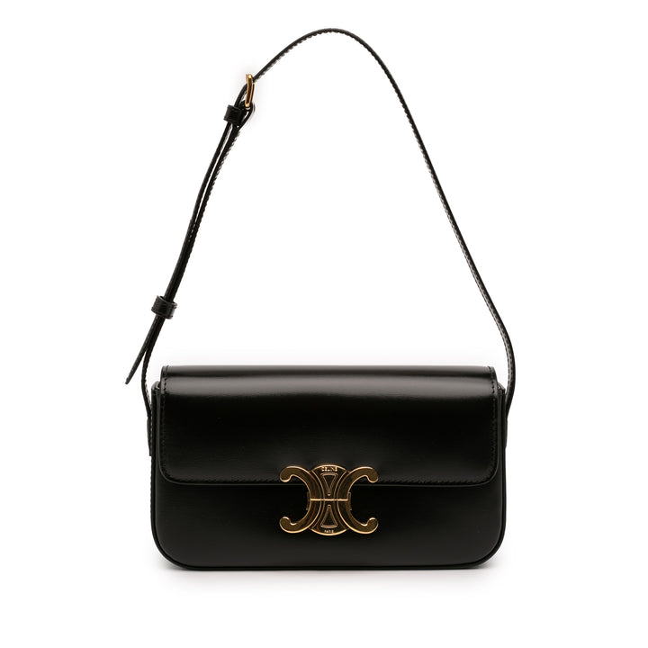 Celine brillant Cuir de veau Claude Sac bandoulière