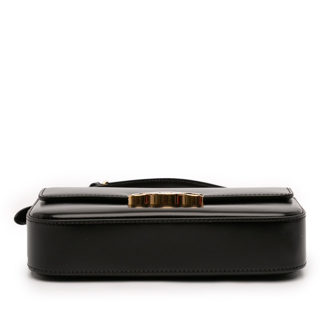 Celine brillant Cuir de veau Claude Sac bandoulière