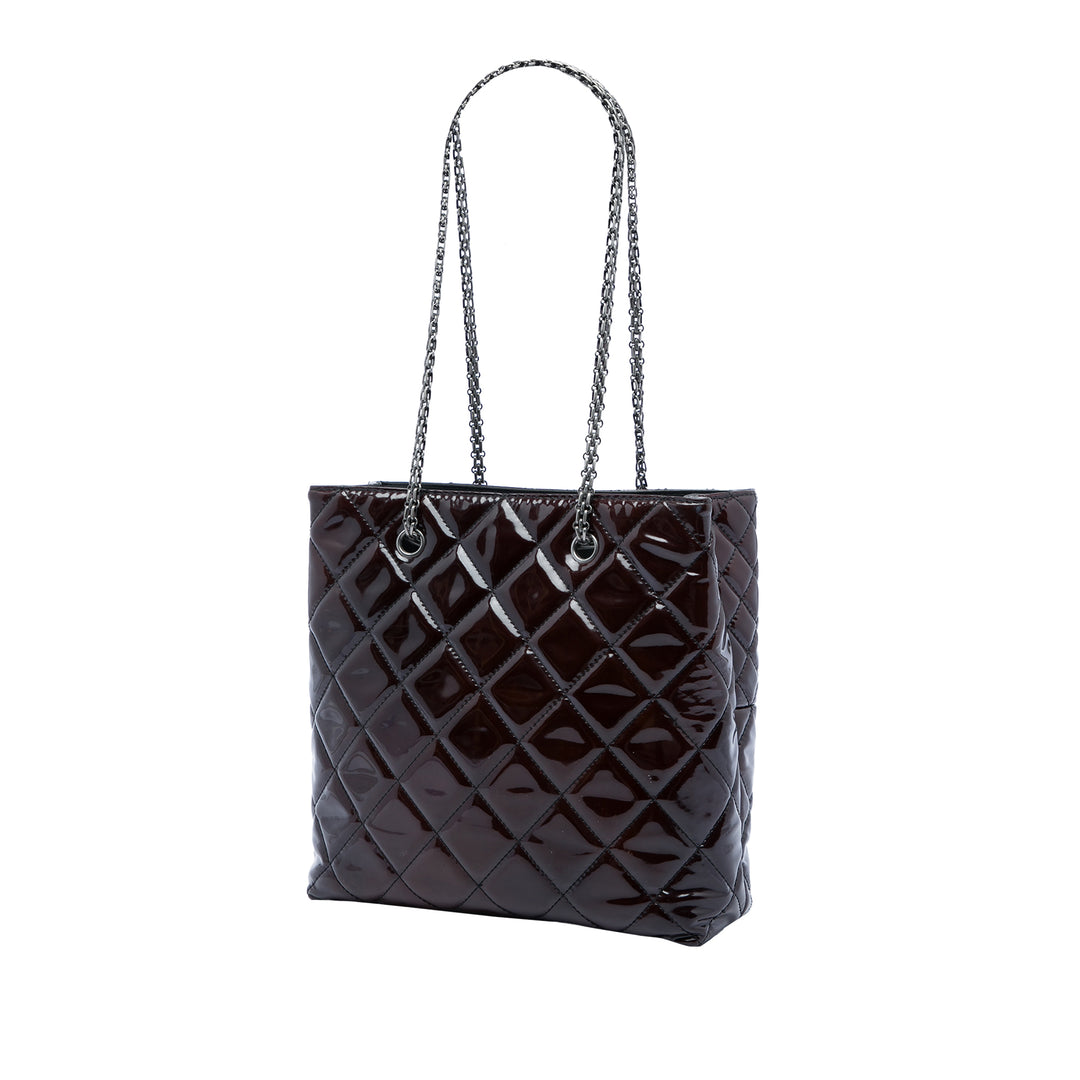 Chanel Matelassé Cuir verni Reissue 2.55 Cabas