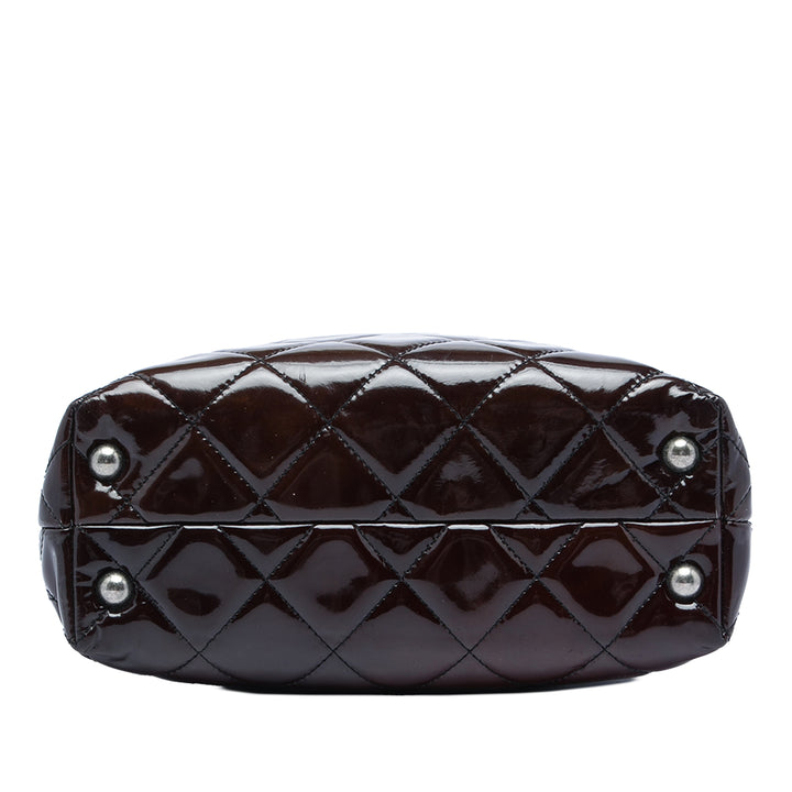 Chanel Matelassé Cuir verni Reissue 2.55 Cabas