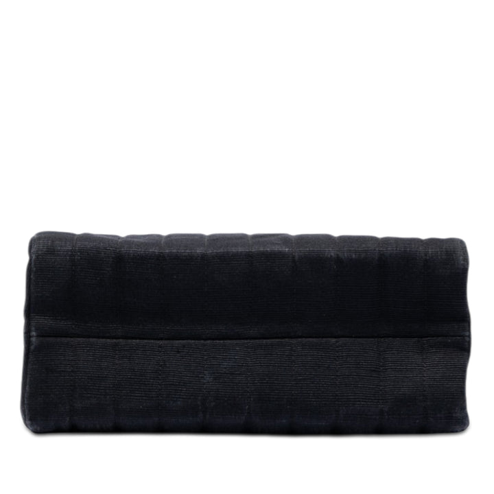 Chanel CC Vertical Matelassé Grosgrain Rabat simple Nylon