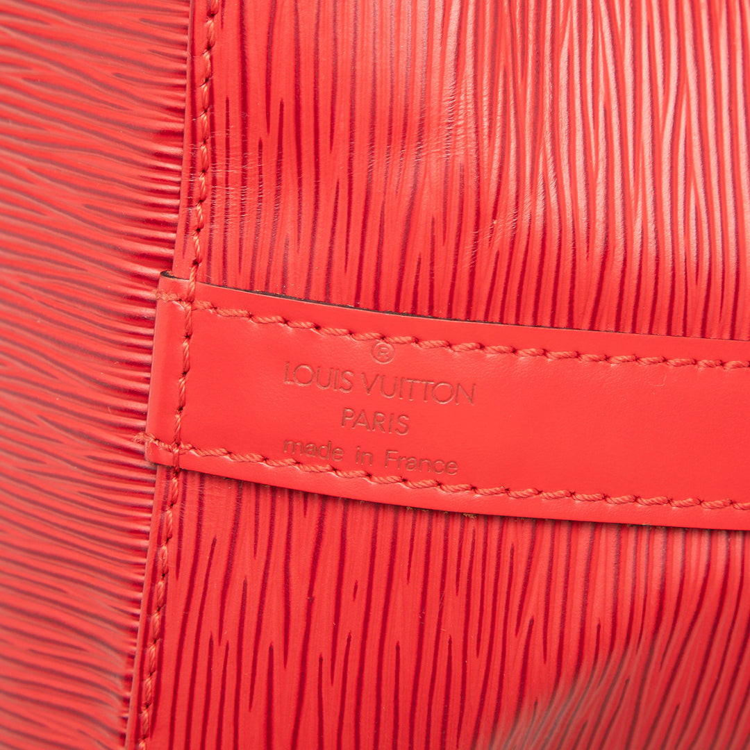 Louis Vuitton Sac seau Noe Épi Rouge – vue 5 – GABY PARIS