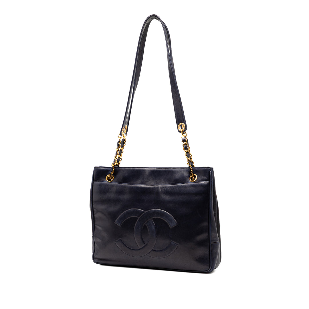 Chanel CC Cuir d’agneau Front Pocket Cabas