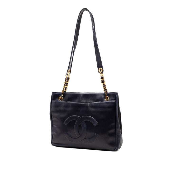 Chanel CC Cuir d’agneau Front Pocket Cabas