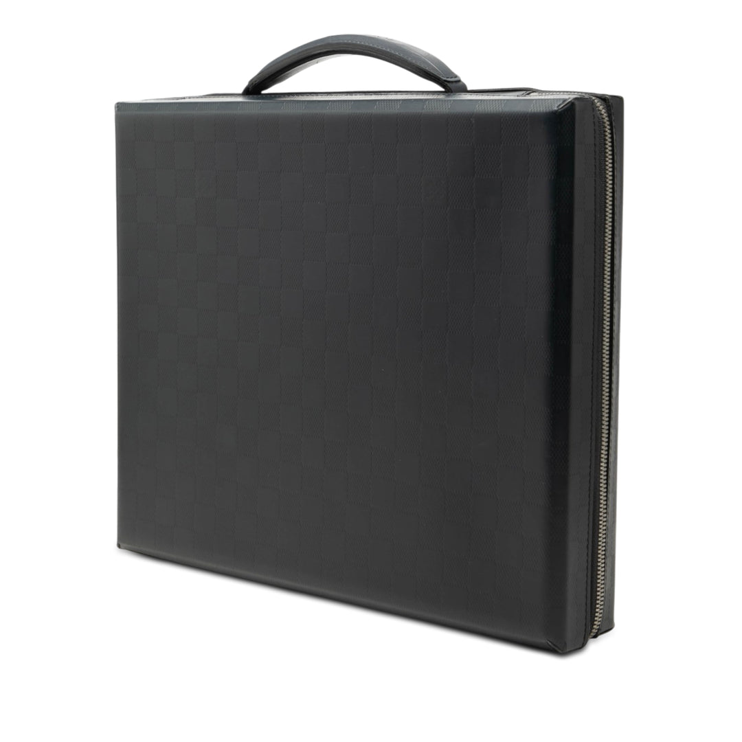 Louis Vuitton Damier Glace Luke Porte-documents