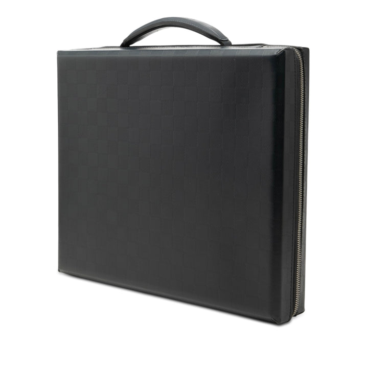 Louis Vuitton Damier Glace Luke Porte-documents