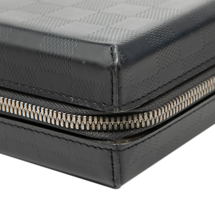 Louis Vuitton Damier Glace Luke Porte-documents
