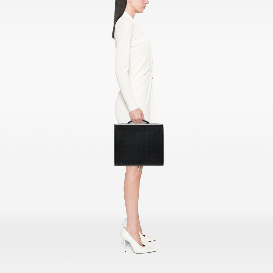 Louis Vuitton Damier Glace Luke Porte-documents