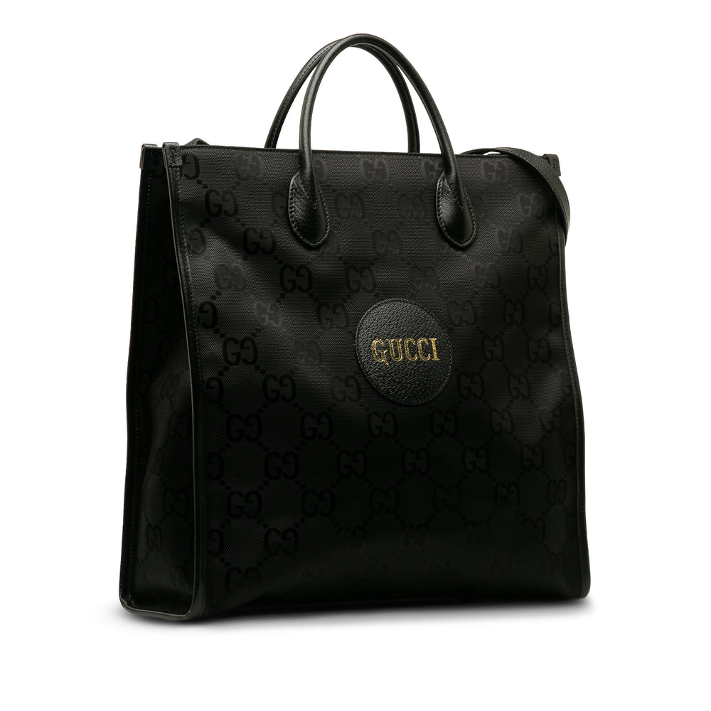 GG Econyl Off The Grid Convertible Tote Black - Gaby Paris