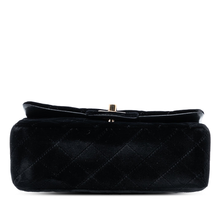 Chanel Mini Rectangular Classic Velours Simple rabat