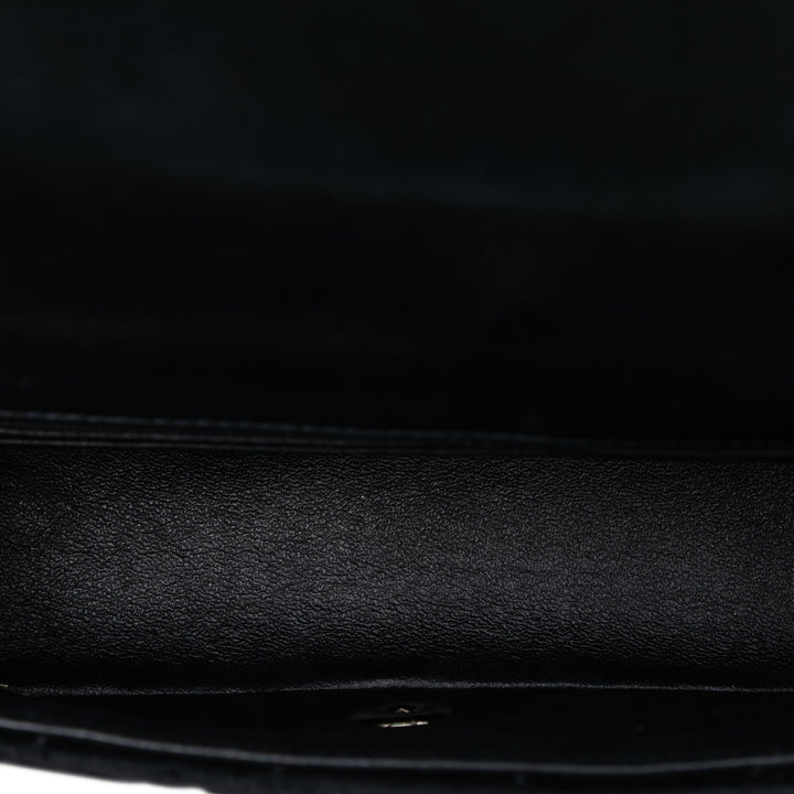 Chanel Mini Rectangular Classic Velours Simple rabat