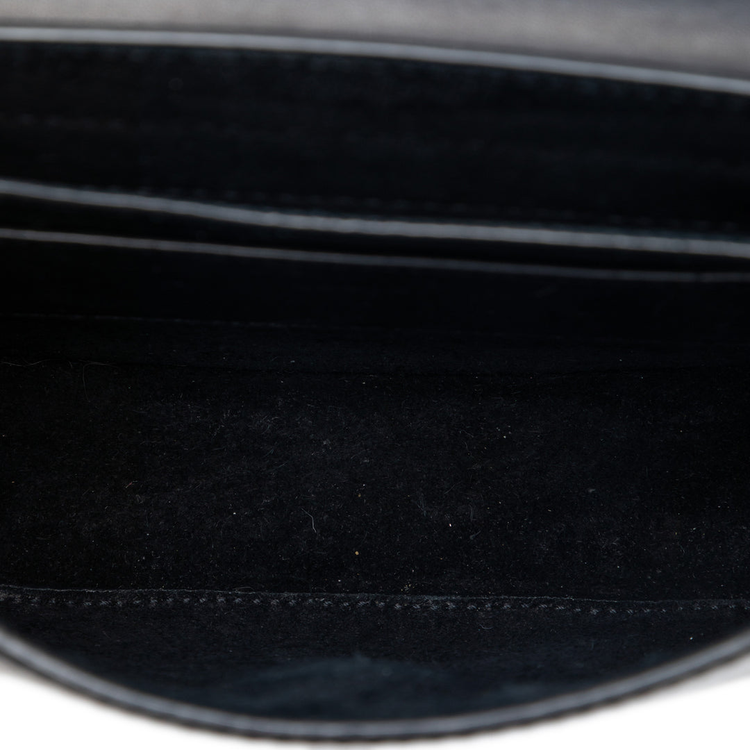 Saint Laurent Small Cuir Monogram Kaia Sac porté croisé