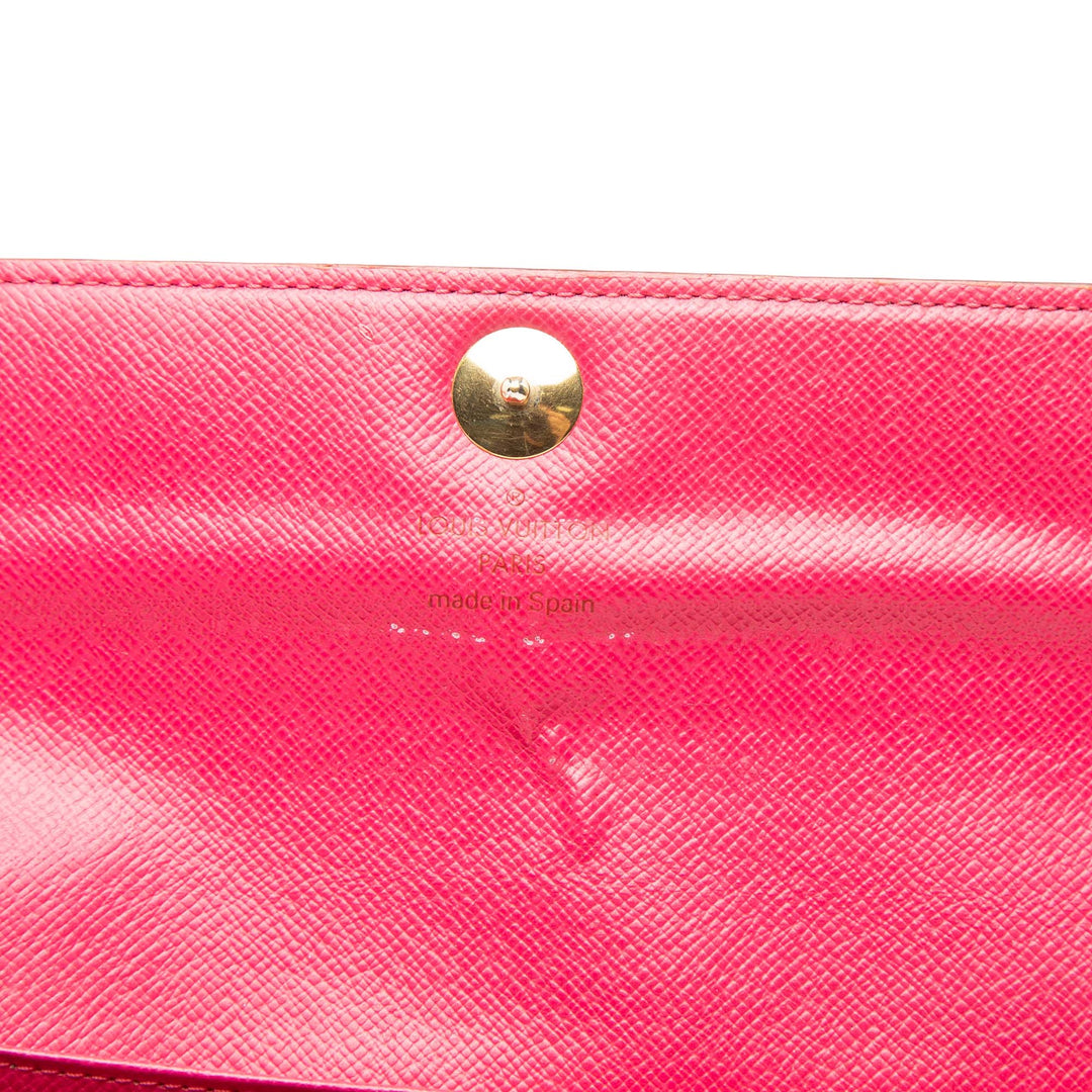 Sarah Portefeuille Monogram Multicolore Noir