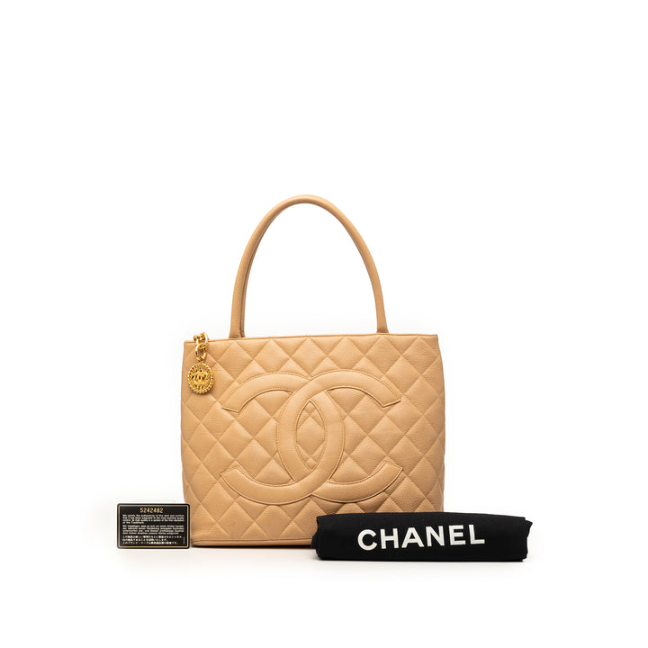 Chanel Caviar Medallion Cabas