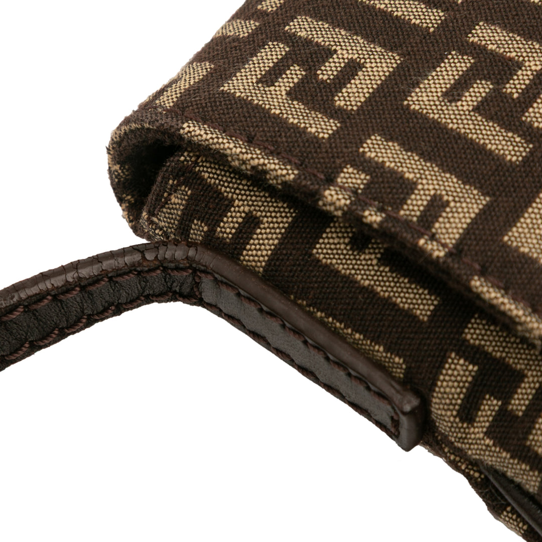 Fendi Zucchino Toile Sac porté croisé