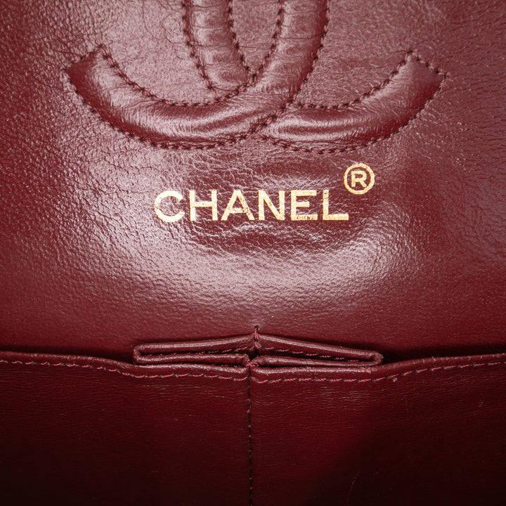 Chanel Small Classic Cuir d’agneau Double rabat Noir