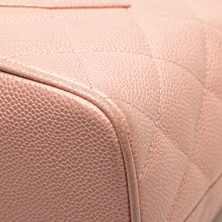 Caviar Medallion Tote Pink - Gaby Paris