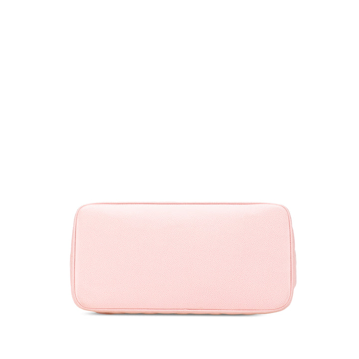 Caviar Medallion Tote Pink - Gaby Paris