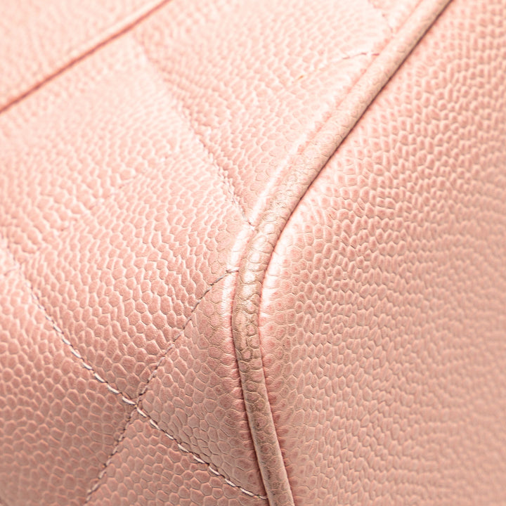 Caviar Medallion Tote Pink - Gaby Paris