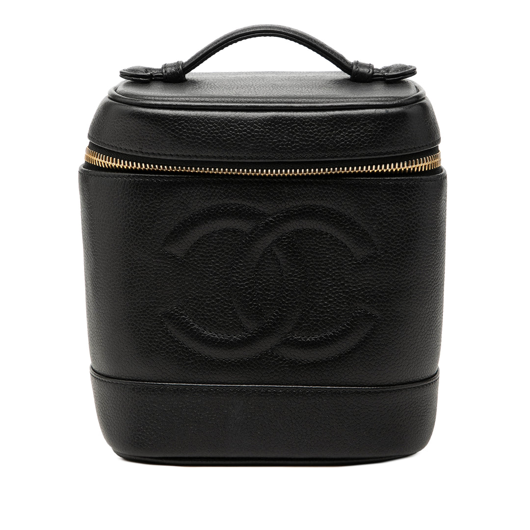 CC Vanity Cuir caviar Noir