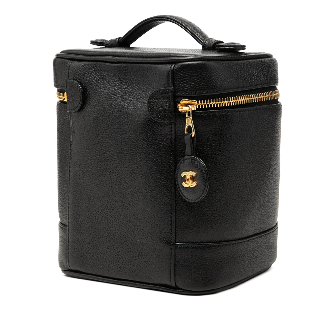 CC Vanity Cuir caviar Noir