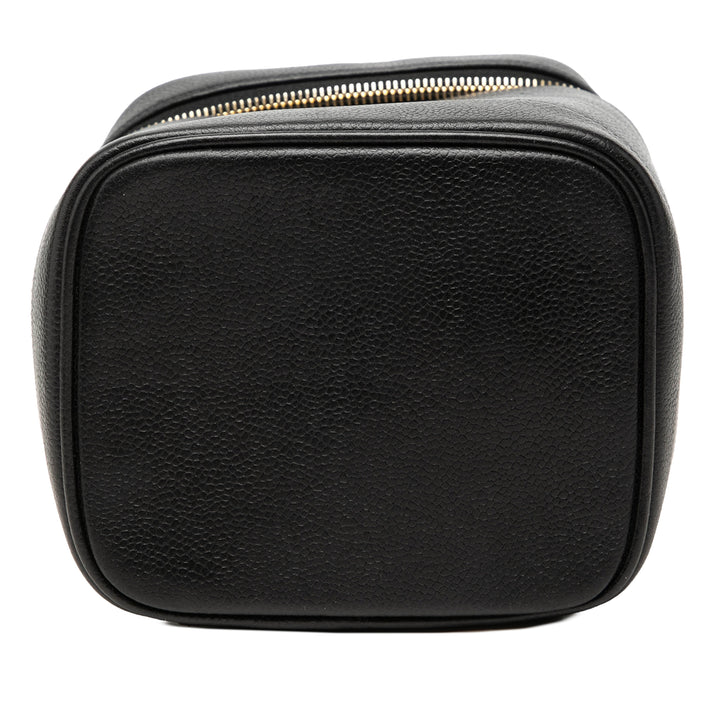 CC Vanity Cuir caviar Noir