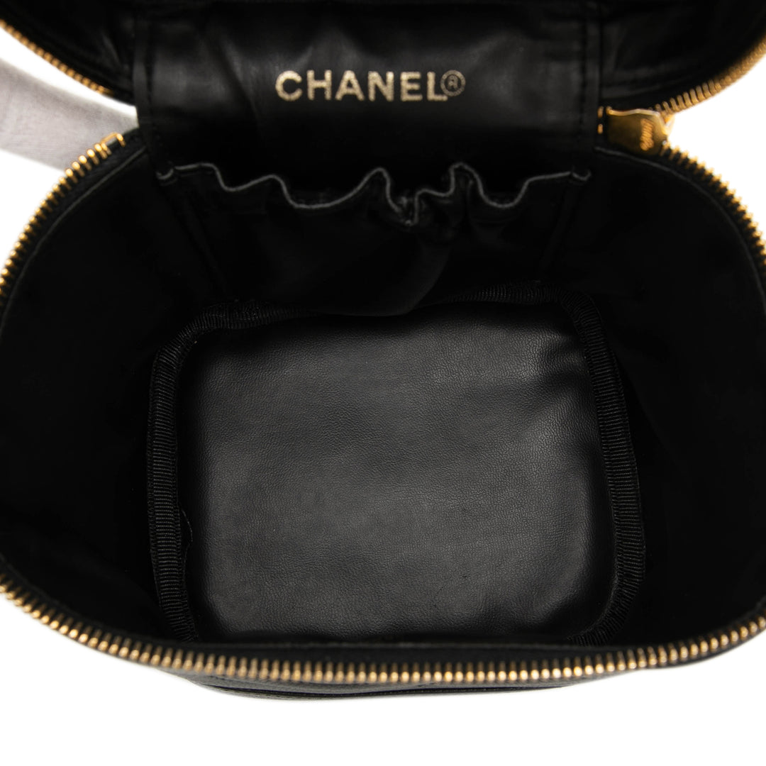 CC Vanity Cuir caviar Noir