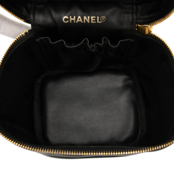 CC Vanity Cuir caviar Noir
