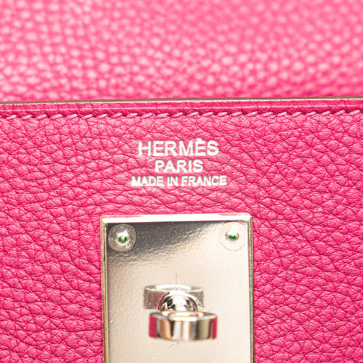 Hermès Togo Kelly II Retourne 32 Rose