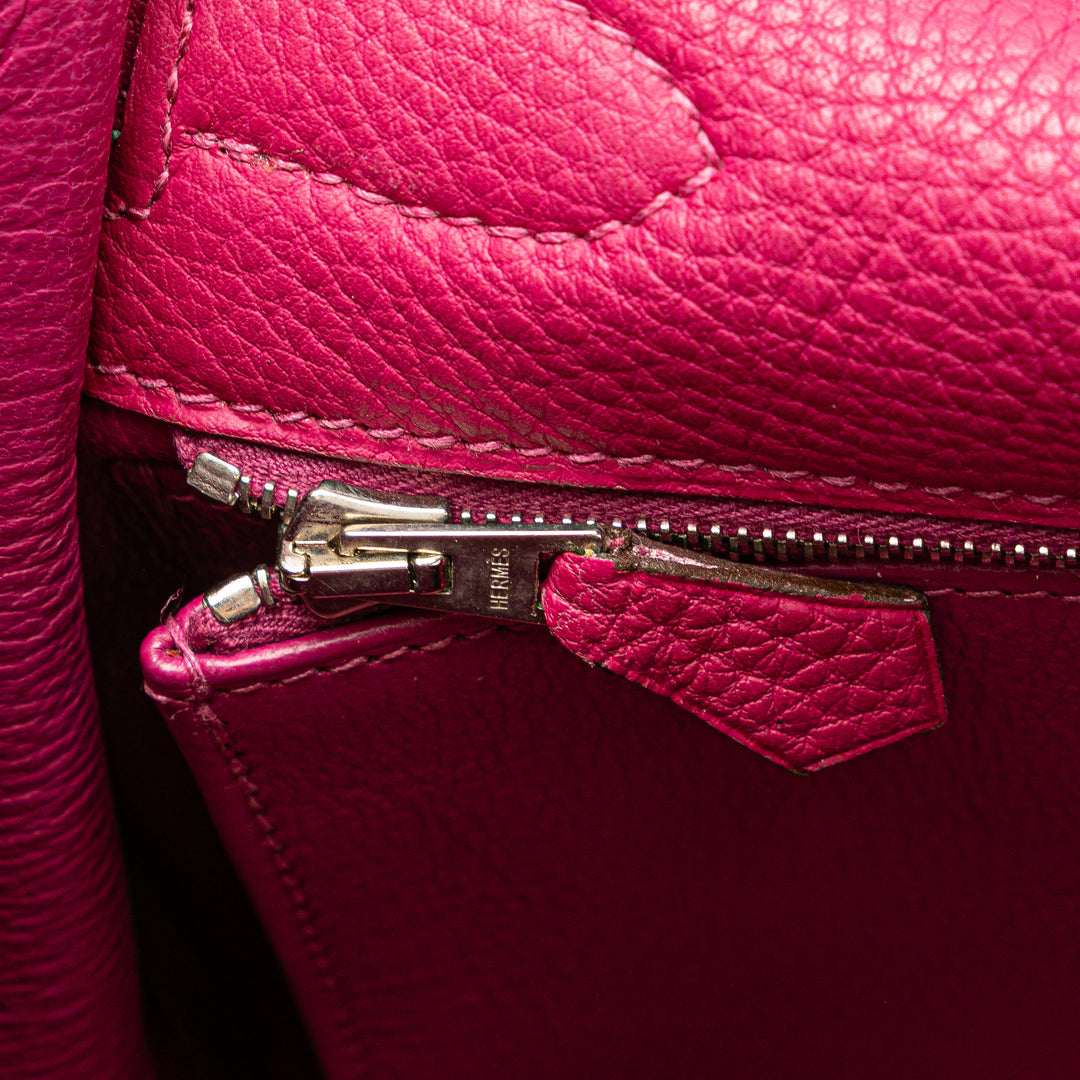 Hermès Togo Kelly II Retourne 32 Rose