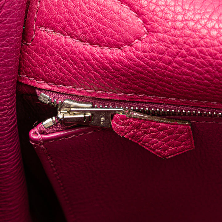 Hermès Togo Kelly II Retourne 32 Rose
