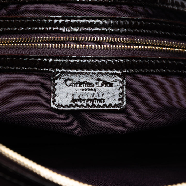 Cannage Lady Dior Souple Cabas Grand Noir