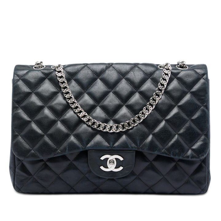 Chanel Classic Rabat simple Jumbo Cuir d'agneau