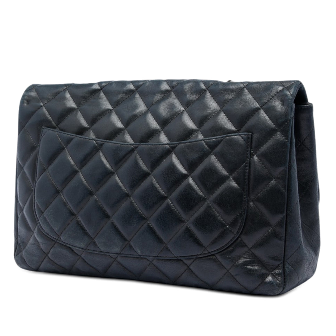 Chanel Classic Rabat simple Jumbo Cuir d'agneau