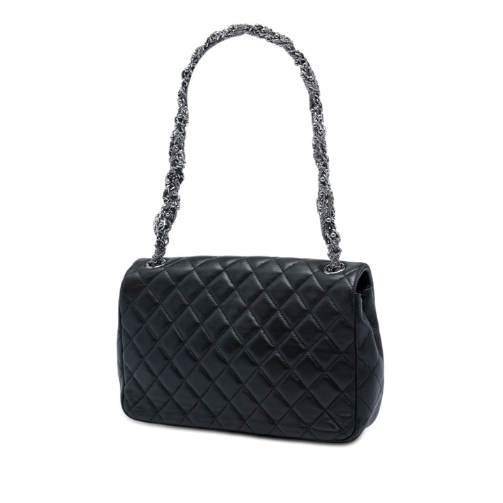 Chanel Medium Matelassé Cuir d’agneau Westminster Perle à rabat