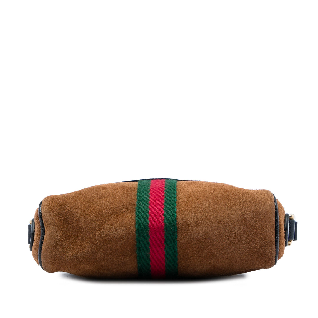 Gucci Mini Daim Web Ophidia Sac porté croisé