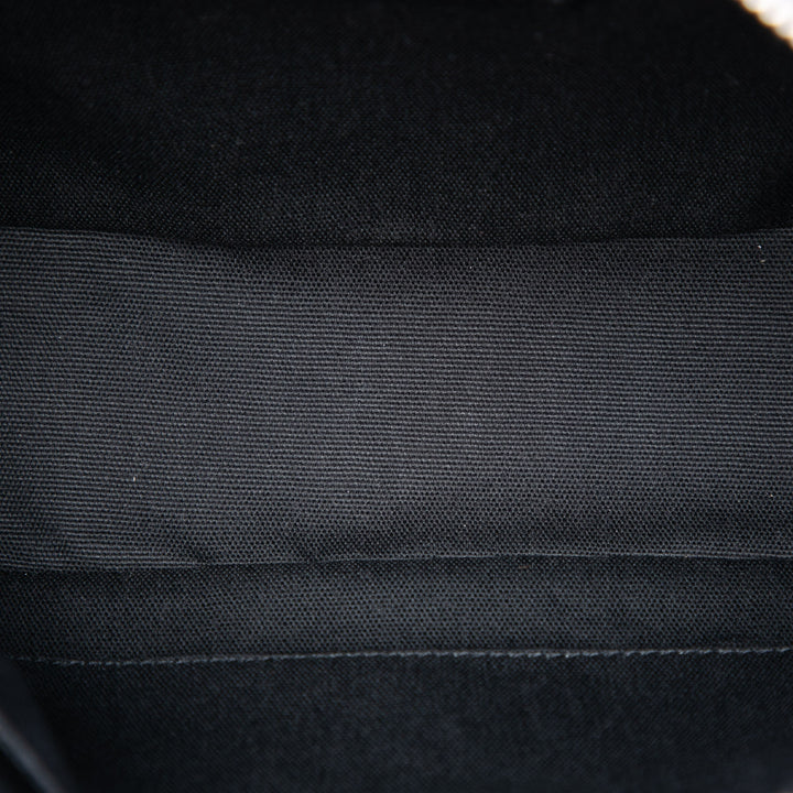 Saint Laurent Crocodile embossé Cuir Camp Sac caméra