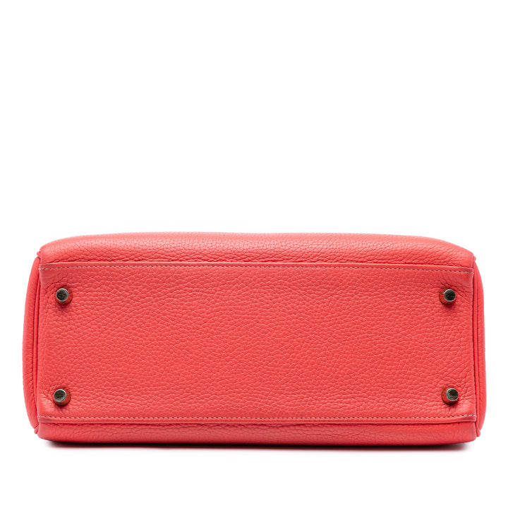 Hermès Togo Kelly II Retourne 28 Rouge