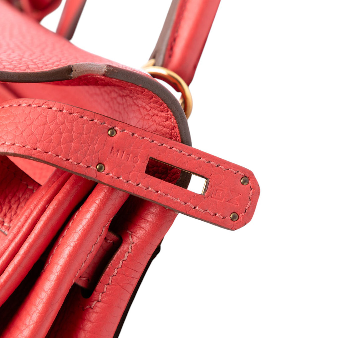 Hermès Togo Kelly II Retourne 28 Rouge