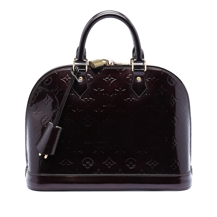 Louis Vuitton Monogram Vernis Alma PM
