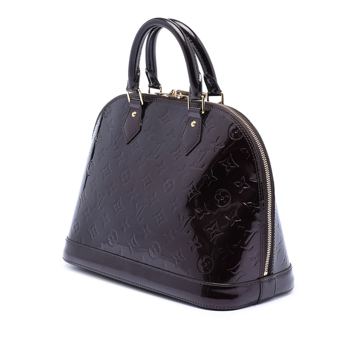 Louis Vuitton Monogram Vernis Alma PM