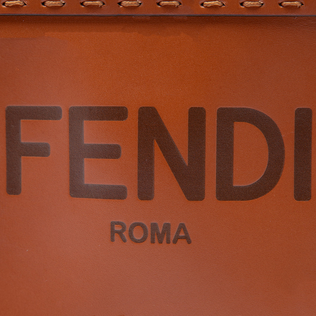 Fendi Mini Cuir Sunshine Shopper Cabas